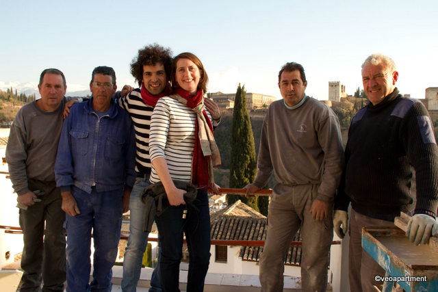 filming from the albaicin