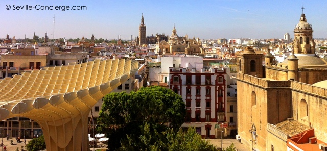 view from metropol parasol