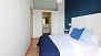 Seville Apartment - The master bedroom has an en-suite bathroom.
