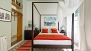 Seville Apartment - Sleeping area with a large double bed of 160 x 200 cm.